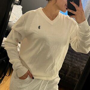 Cozy U. S. Polo Assn. V-Neck Cashmere Sweater
